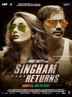 دانلود فیلم هندی Singham Returns 2014 ( بازگشت سینگهام ) با دوبله فارسی + زیرنویس فارسی